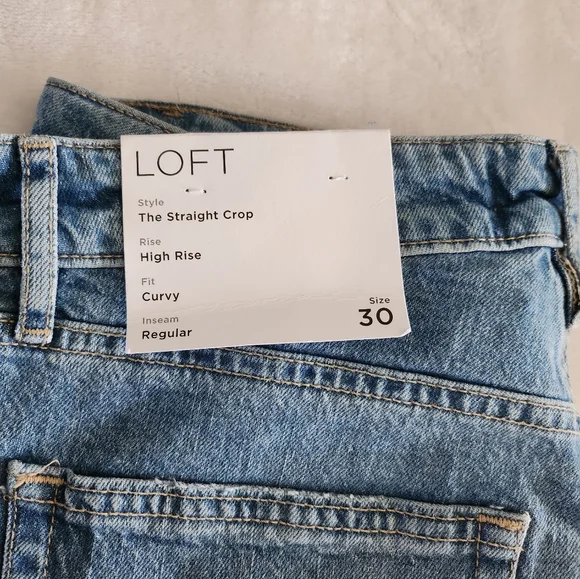 Nwt loft jeans - Picture 2 of 3